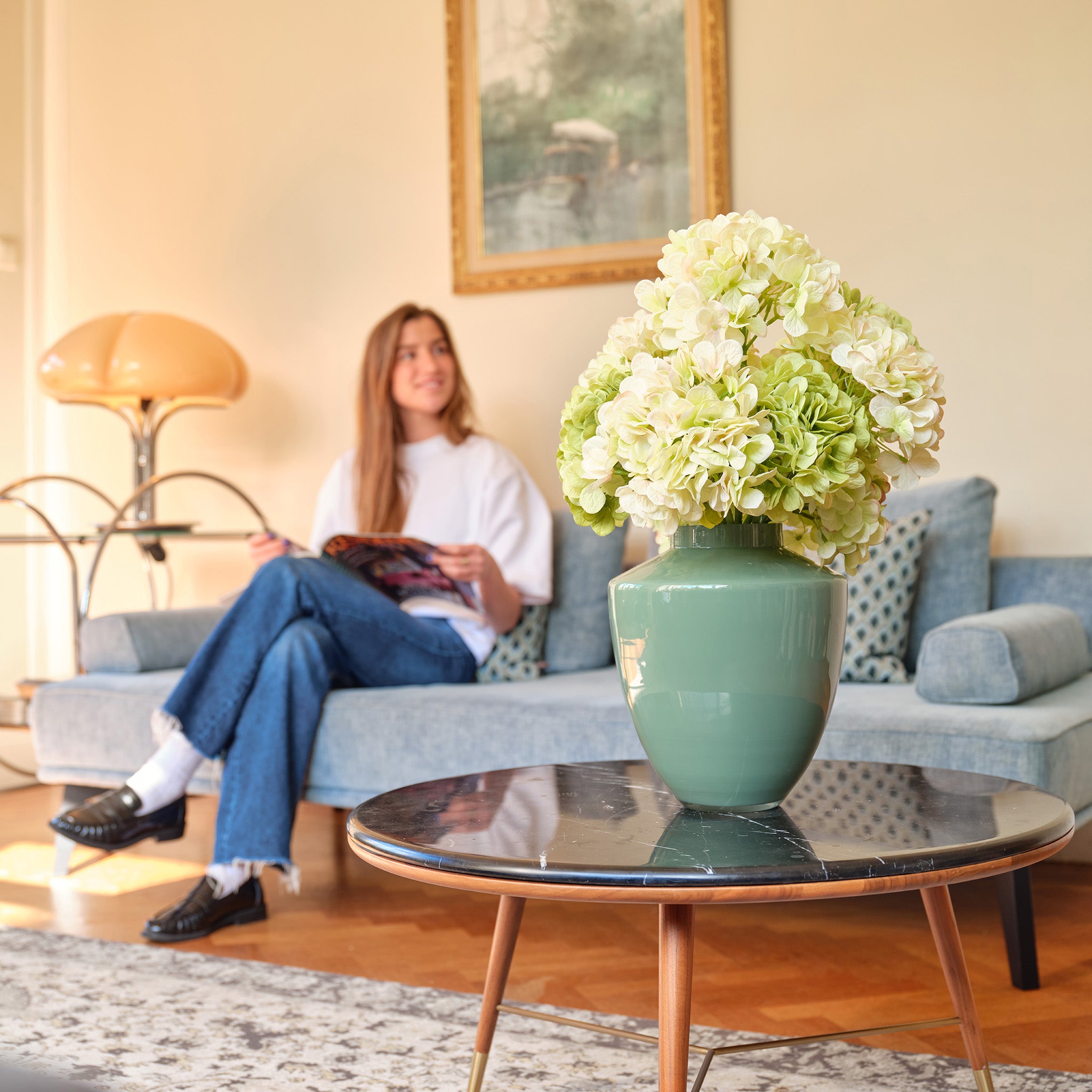 Bouquet En Soie d’Hortensias | Good MC.21