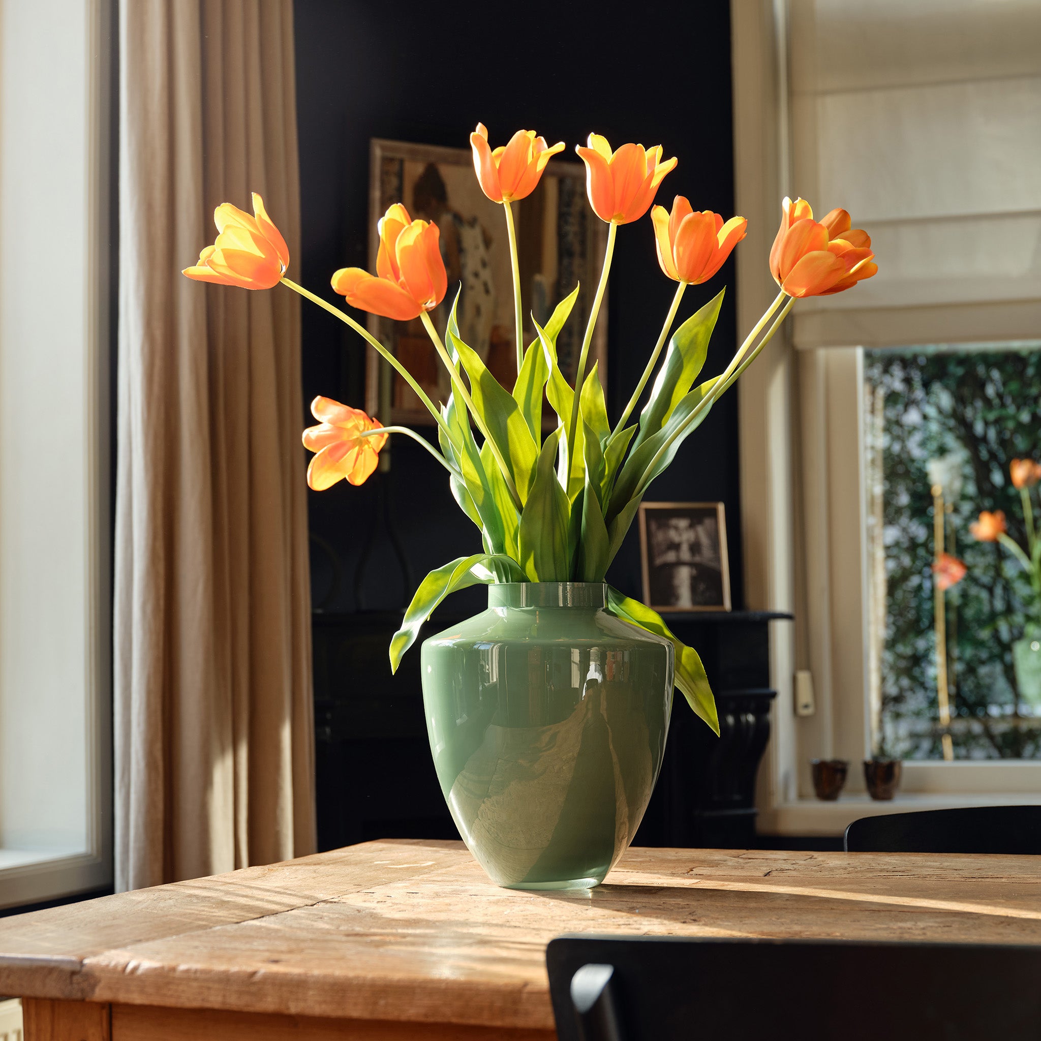 Bouquet de tulipes en soie | Bon MC.28